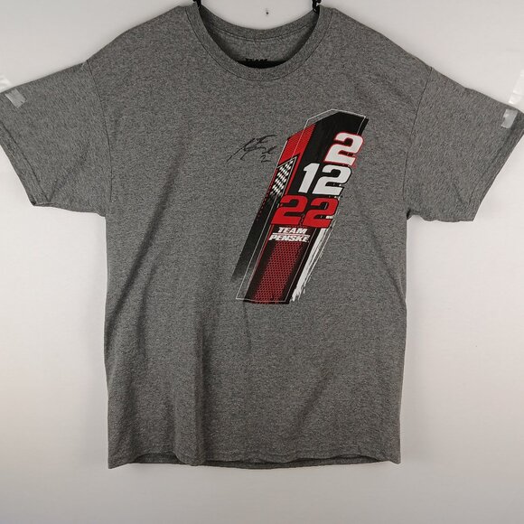 Team Penske Racing Men's Gray Size L. Austin Cendric Autograph - Picture 1 of 9